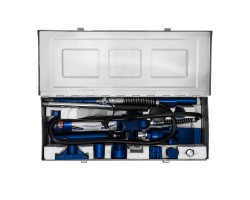 Растяжка гидравлическая, 4 т, набор из 17 предметов, 7 сменных насадок, в металлическом кейсе Stels-foto23