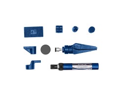 Растяжка гидравлическая, 4 т, набор из 17 предметов, 7 сменных насадок, в металлическом кейсе Stels-foto11