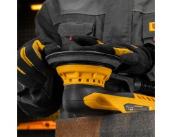 Машина шлифовальная орбитальная бесщет OS-150-BL, 350 Вт, 4000-10000 об/мин Denzel-foto28