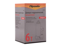 Домкрат гидравлический бутылочный, 6 т, h подъема 180–340 мм Sparta Compact-foto12