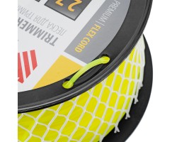 Леска для триммера звезда, 2,7мм х 202м, на DIN катушке FLEX CORD Denzel-foto5