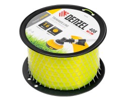 Леска для триммера круглая, 1,6мм х 408м, на DIN катушке FLEX CORD, Denzel-foto2