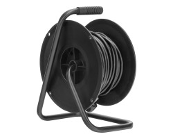 Удлинитель силовой 25 м, 16А, тип УХз16, ПВС, на кабельной катушке, 4 розетки, Сибртех-foto3