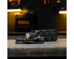 Шнур сетевой Energy Series, ПВС, 1,5 м, 2 x 1,5 мм, с неразборной вилкой, черный, Denzel-foto11