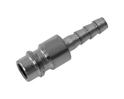 Ниппель универсальный быстросъемный ("папа") 1/4, со штуцером "елка" под шланг 6 мм, 2 шт, Stels-foto4