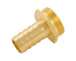 Штуцер для шланга 3/4' с наружной резьбой G1' Denzel 