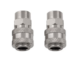 Муфта универсальная быстросъемная ("мама") 3/8, внутренняя резьба, 2 шт, Stels-foto7