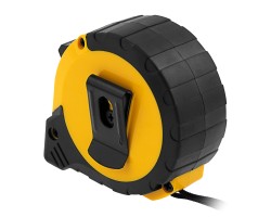 Рулетка 5м х 19мм, двухкомп. корпус, кнопка-пауза Denzel-foto6