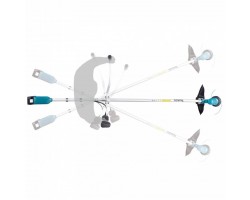 Аккумуляторная коса (триммер) Makita DUR190URT3 (DUR 190U RT3)-foto4