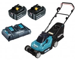 Газонокосилка аккумуляторная Makita DLM382PM2