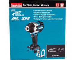 Аккумуляторный ударный гайковерт Makita DTW700Z-foto14