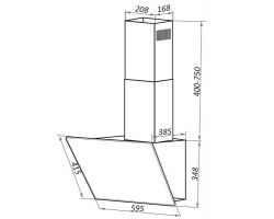 Кухонная вытяжка MAUNFELD Eagle 60 белый-foto2