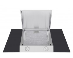 Кухонная вытяжка MAUNFELD Gloria 90 нержавеющая сталь\черное стекло-foto4