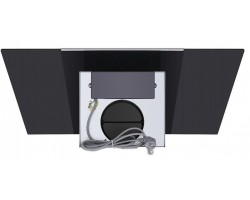 Кухонная вытяжка MAUNFELD Gloria 90 нержавеющая сталь\черное стекло-foto7