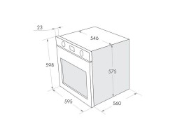 Шкаф духовой электрический MAUNFELD MEOFE.676RBG2.TMS-foto3