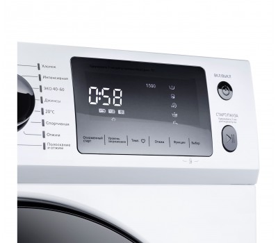 Стиральная машина c инвертором и паром MAUNFELD MFWM149WH