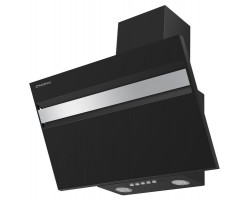 Кухонная вытяжка MAUNFELD Bridge Line 60 черный\вставка сатин
