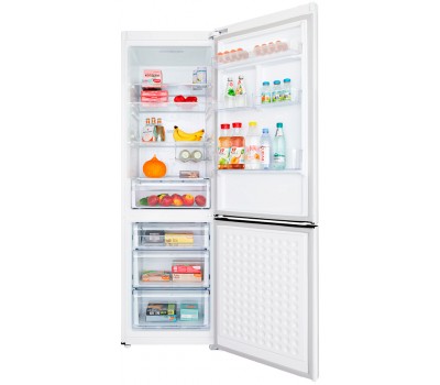 Холодильник-морозильник MAUNFELD MFF195NFW10