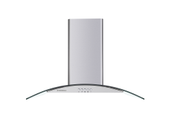 Кухонная вытяжка MAUNFELD Ancona PlusA 50 нержавеющая сталь\прозрачное стекло-foto2