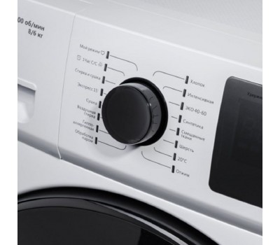 Стиральная машина c сушкой инвертором и паром MAUNFELD MFWM1586WH