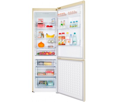 Холодильник-морозильник MAUNFELD MFF195NFBG10