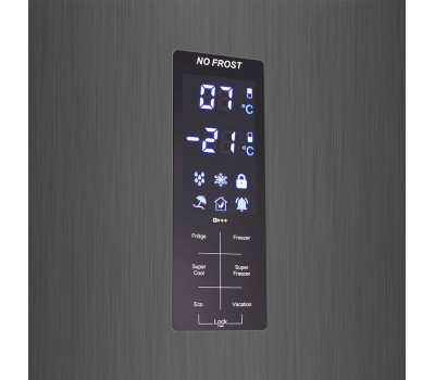 Холодильник-морозильник MAUNFELD MFF195NFS10