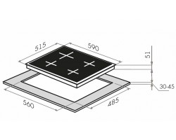 Варочная панель Maunfeld EGHG.64.33CBGI/G-foto2