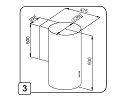 Вытяжка Maunfeld LEE WALL (C) 39 Gold-foto9