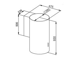 Вытяжка Maunfeld LEE WALL 39 Copper-foto14