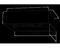 Вытяжка Maunfeld CROSBY PUSH 50 Gl Inox-foto3