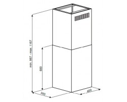 Вытяжка Maunfeld Bath Isla 401 чёрный-foto7