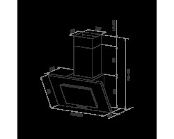 Вытяжка Maunfeld TOWER C 60 Beige-foto2