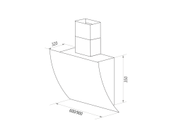 Вытяжка Maunfeld SKY STAR PUSH 60 Black-foto2