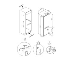 Холодильник Maunfeld MBF193NFW-foto7