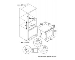 Холодильник Maunfeld MBWC-62S28-foto8