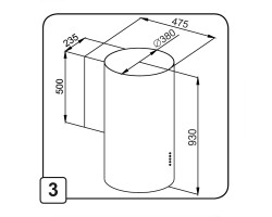 Вытяжка Maunfeld LEE WALL (C) 39 Inox-foto8