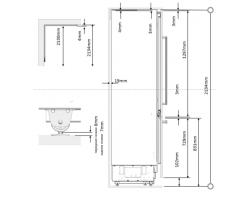 Холодильник Maunfeld MBF212NFW2-foto3