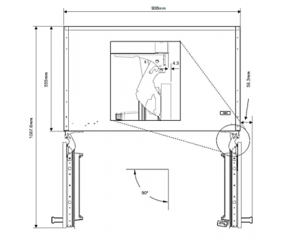 Холодильник Maunfeld MBF212NFW2