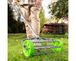 Аэратор газонный, 440 х 1400 мм, стальной черенок, Palisad Новинка-foto12