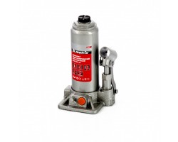 Домкрат гидравлический бутылочный, 4 т, h подъема 194-372 мм, в пластиковом кейсе Matrix