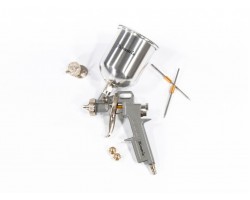 Краскораспылитель пневматический с верхним бачком V 0.6 л, сопло D 1.2, 1.5 и 1.8 мм Matrix