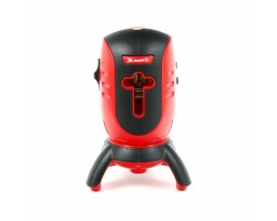 Уровень лазерный ML01T, дальность 10 м, точность ± 0.5 мм. / 1 м, длина волны 650 нм, проекция 1 вертикальная 1 горизонтальная плоскость, резьба под штатив 5/8 Matrix