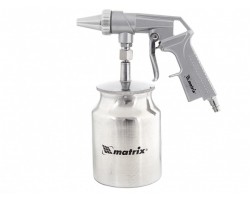 Пистолет пескоструйный с нижним бачком, пневматический Matrix