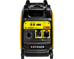 STEHER 3/3,5 кВт, однофазный, синхронный, инверторный, генератор бензиновый GI-4000-foto6