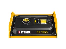 STEHER 1/1.2 кВт, однофазный, асинхронный, бесщеточный, бензиновый генератор GS-1500-foto9