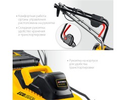 STEHER 2000 Вт, 420 мм, газонокосилка сетевая LMC-42-2000-foto5