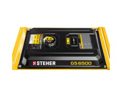 STEHER 5/5.5 кВт, однофазный, синхронный, щеточный, бензиновый генератор GS-6500-foto9