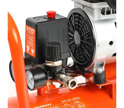 Компрессор ПАТРИОТ поршневой безмасляный WO 24-260S Компрессор ПАТРИОТ поршневой безмасляный WO 24-260S