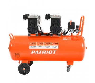 Компрессор ПАТРИОТ поршневой безмасляный WO 80-360