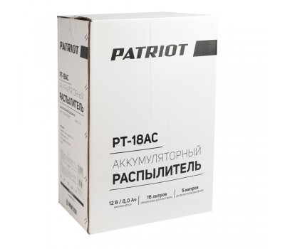 Распылитель аккумуляторный ПАТРИОТ PT-18AC